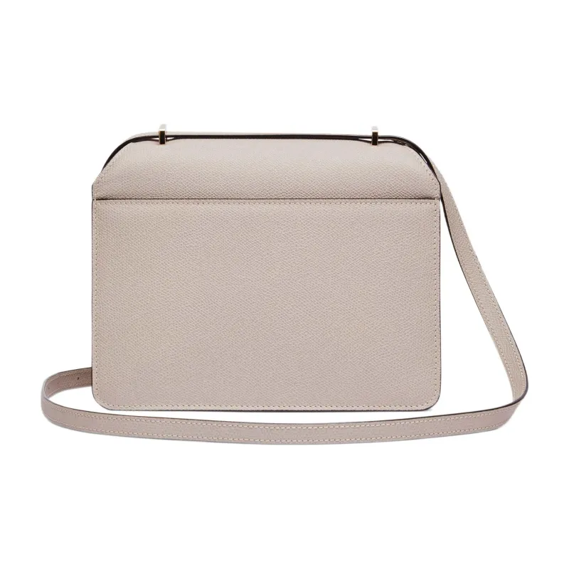 Valextra Calfskin Shoulder Bag, Crossbody Bag Medium Size Women's Nude-1