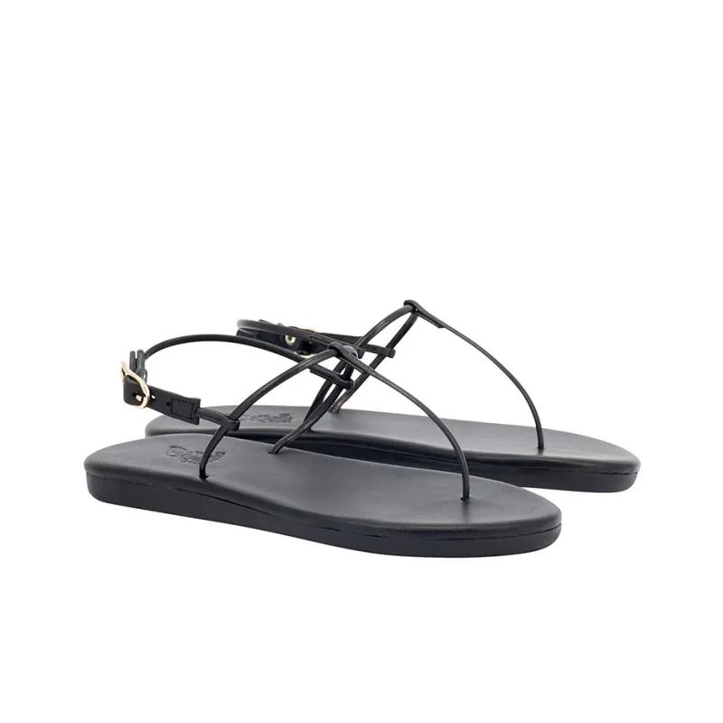 ANCIENT GREEK SANDALS Katerina Stylish Sandals Women's Black-1