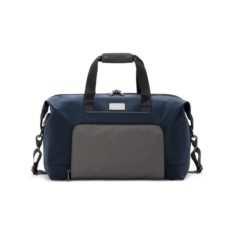 TUMI Nylon Crossbody Bag Men's Marine Blue & Gray-0