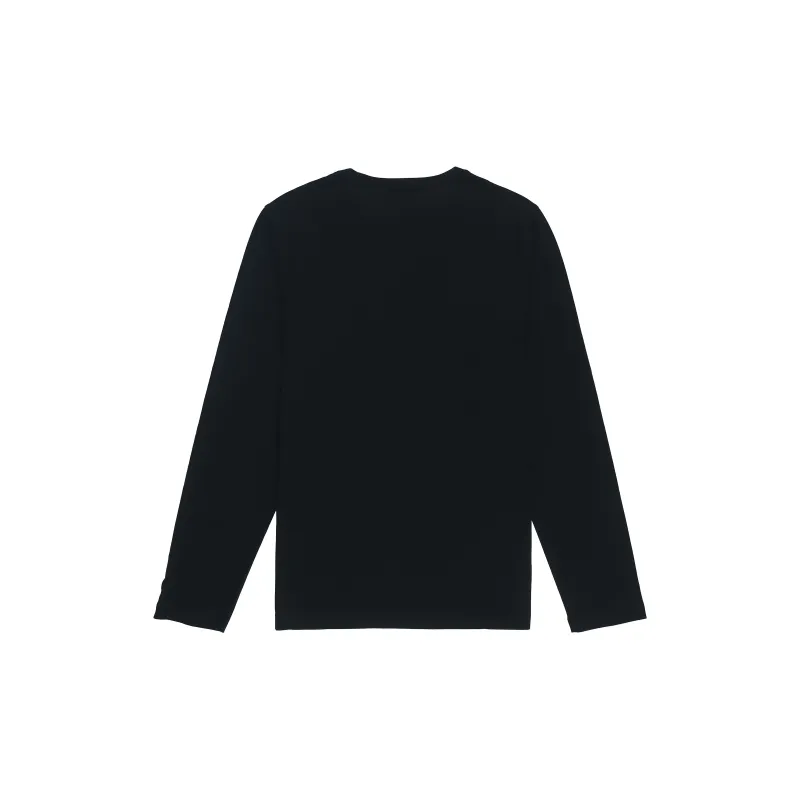 PUMA Essentials Long T Shirts Men Black-2