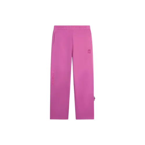 LiNing Disney Knitted Sports Pants Women's Purple