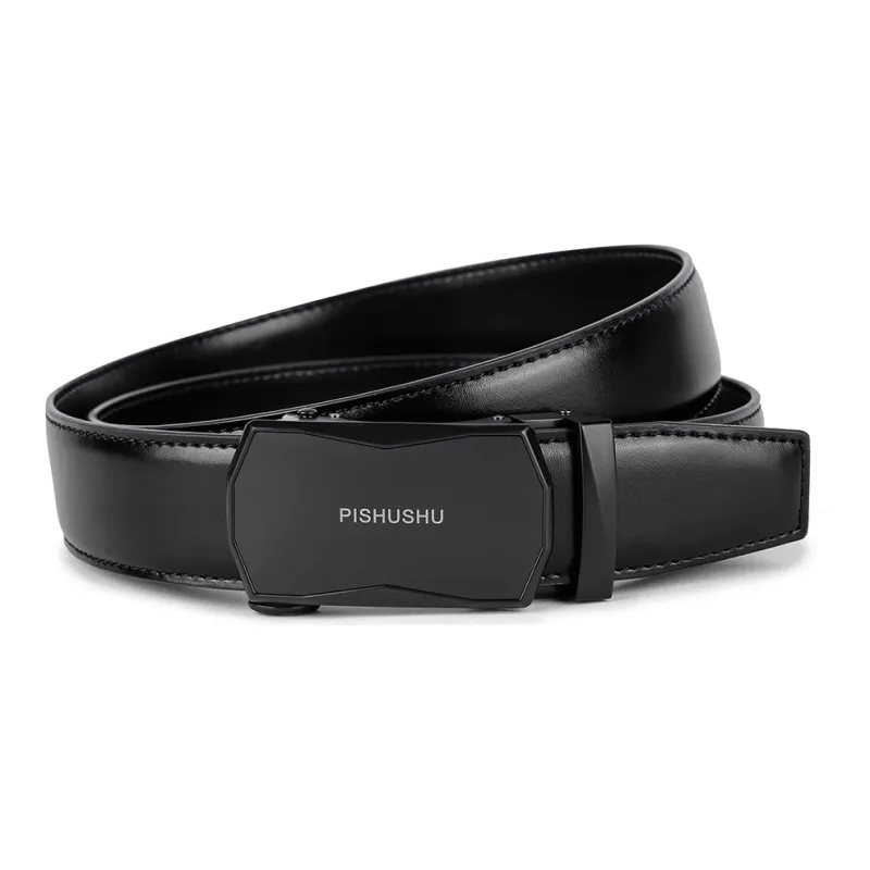 PISHUSHU Leather Belts Men-1