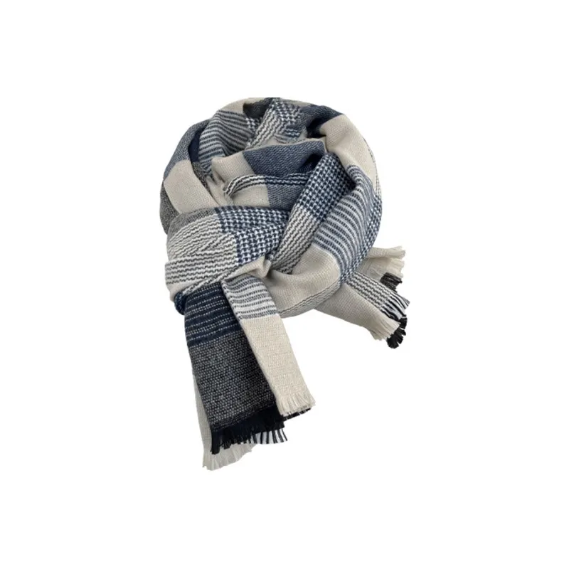 PIARA Knit Scarves Women's Steel Blue-0