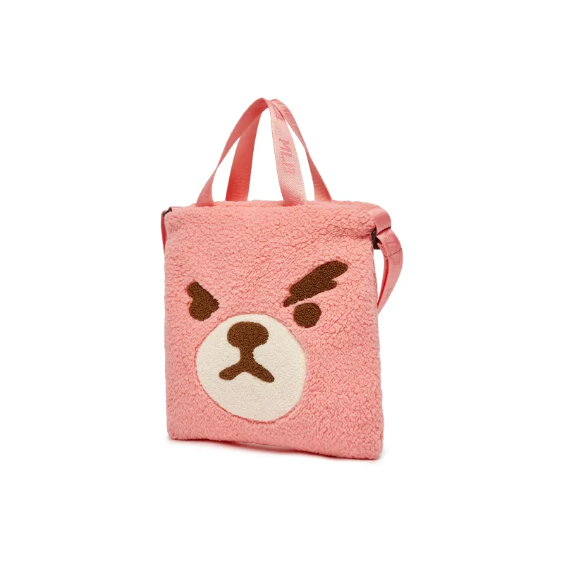 MLB Polyester Tote Bag Shopping Bag Shoulder Bag Crossbody Bag Handbag Regular Women's Pink-1
