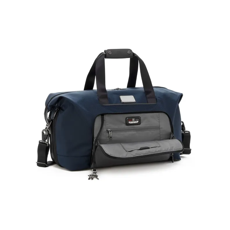 TUMI Nylon Crossbody Bag Men's Marine Blue & Gray-1