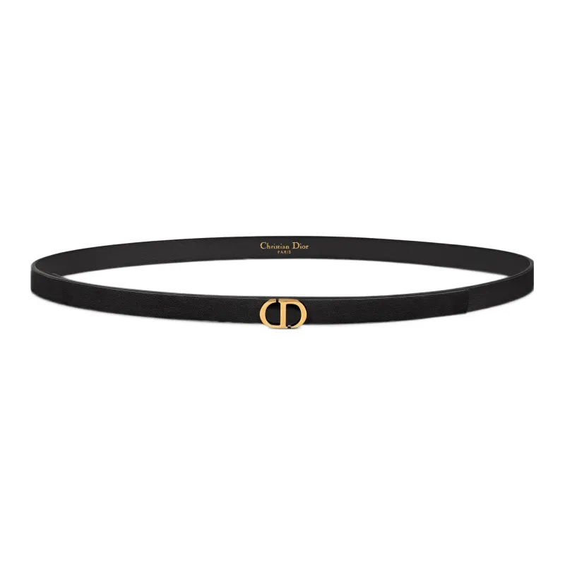 DIOR Caro Cow Leather Belt Fanny Pack Women's Black-4