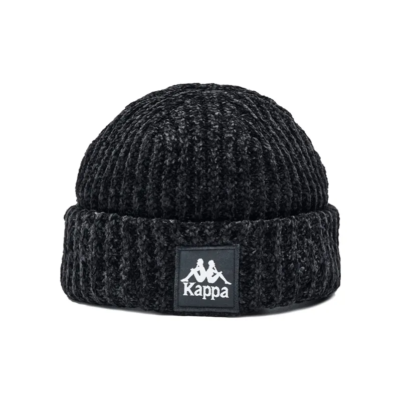 Kappa Beanie Unisex Classic Black/Korean White-2