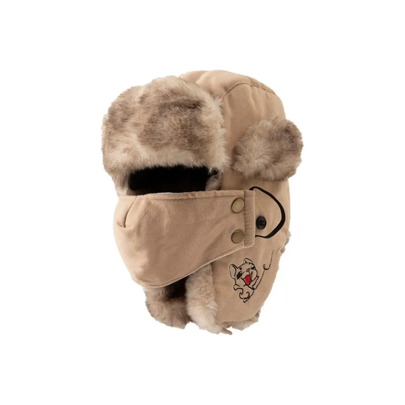 BAIJUAN Polyester Trapper Hats Unisex-10