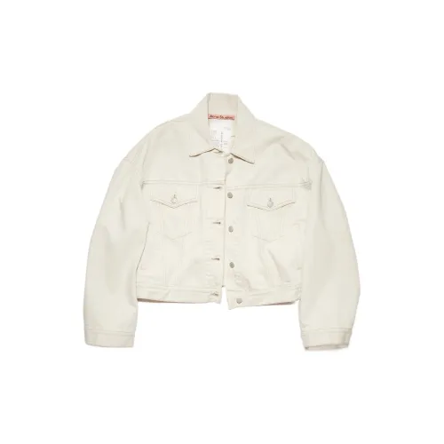 Acne Studios Denim Jackets Women's White