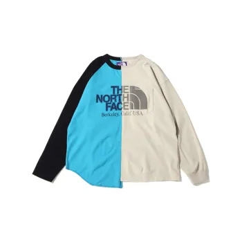 THE NORTH FACE PURPLE LABEL T Shirts Men Blue Gray