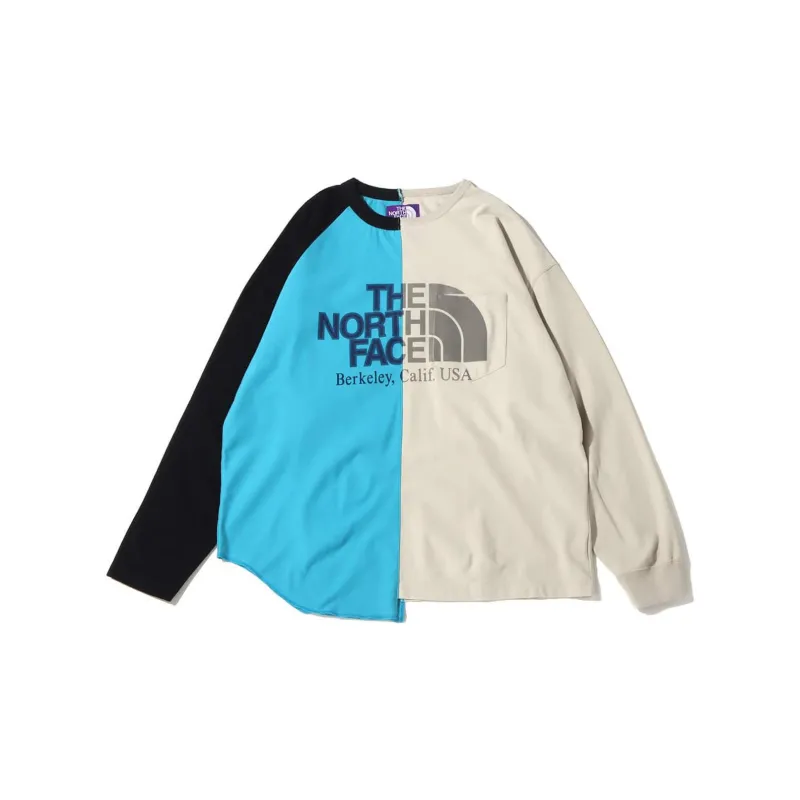 THE NORTH FACE PURPLE LABEL T Shirts Men Blue Gray-0