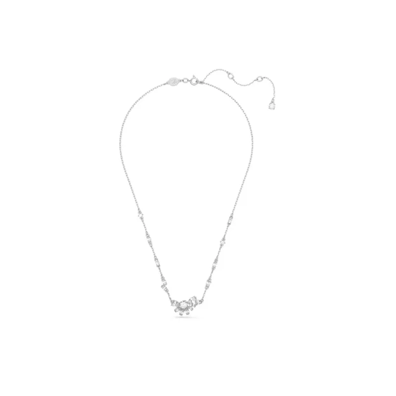 Swarovski Gema Rhodium Plated Necklaces Women's-2