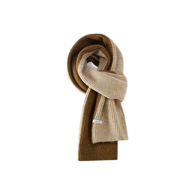 FREE RABBITⅡ Wool Knit Scarves Unisex-4