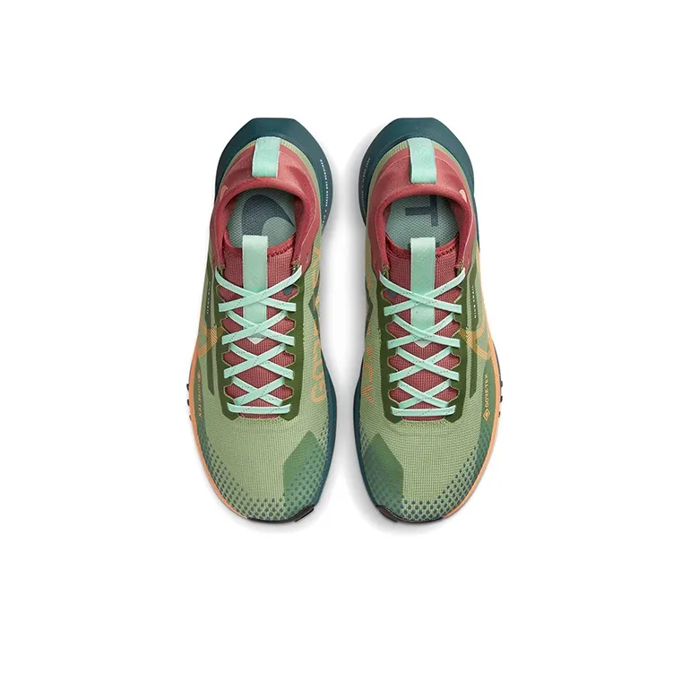 Nike React Pegasus Trail 4 Gore Tex Alligator Mint Foam Canyon Rust Orange Trance Women's-3
