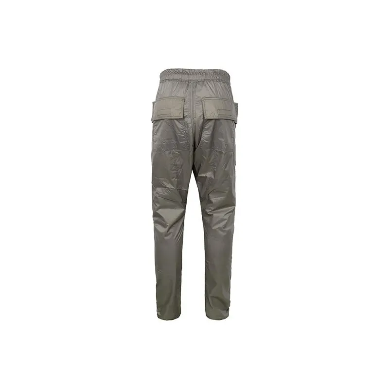 RICK OWENS Knitted Sweatpants Men Green-1