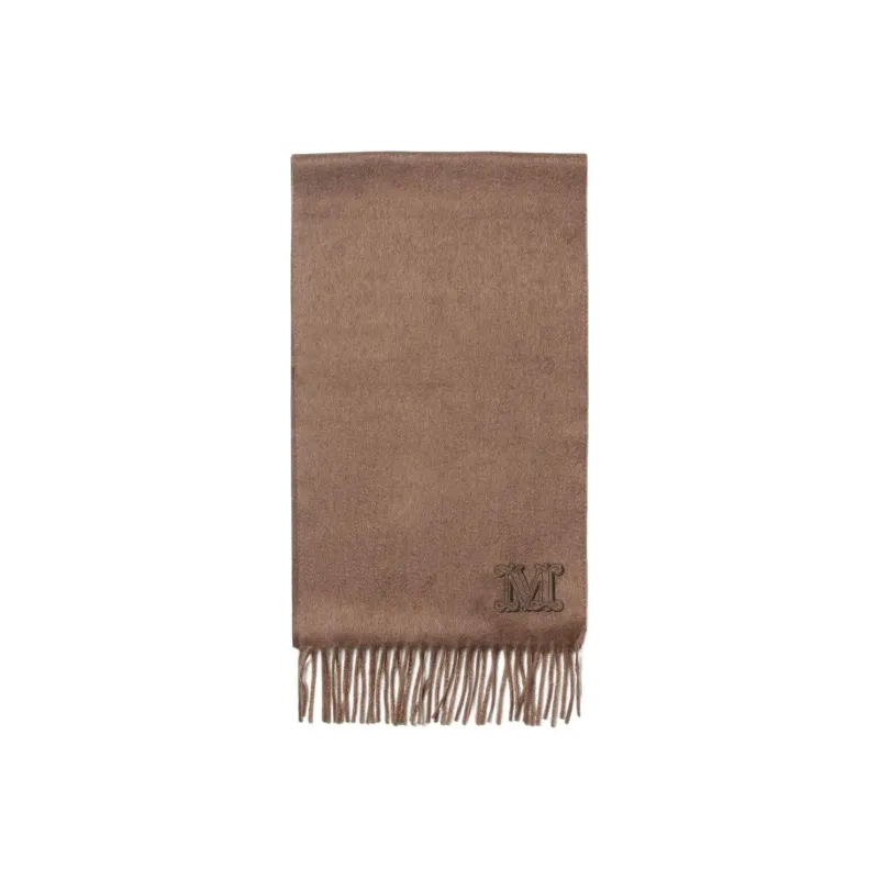 'S MAX MARA Knit Scarves Women's Dark Brown-0