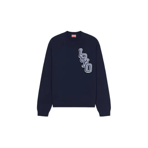 KENZO Sweatshirts Unisex Navy Blue