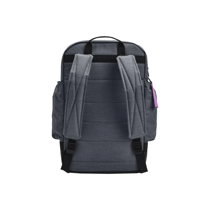 Under Armour Polyester Backpack Regular Unisex Black Purple-1
