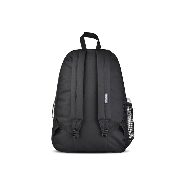 JanSport Polyester Backpack Medium Size Unisex Black-4