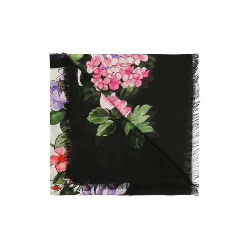 GUCCI Silk Scarf Women's Multicolor