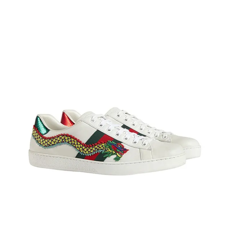 GUCCI Ace Embroidered 'Dragon'-3