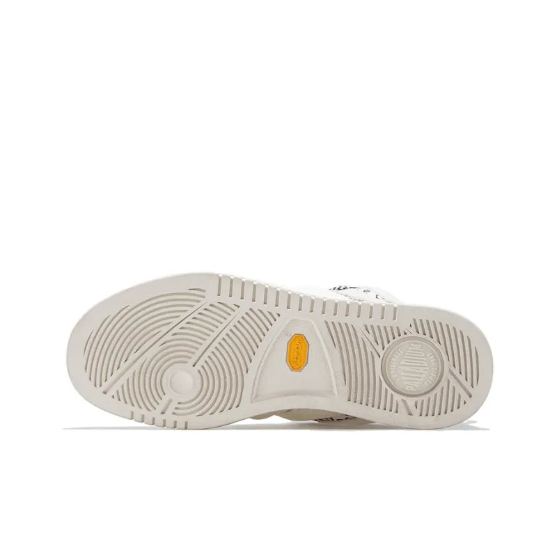 Spongebob Squarepants X Palladium Pallablast Skateboard Shoes Women's Low Top White Black-4