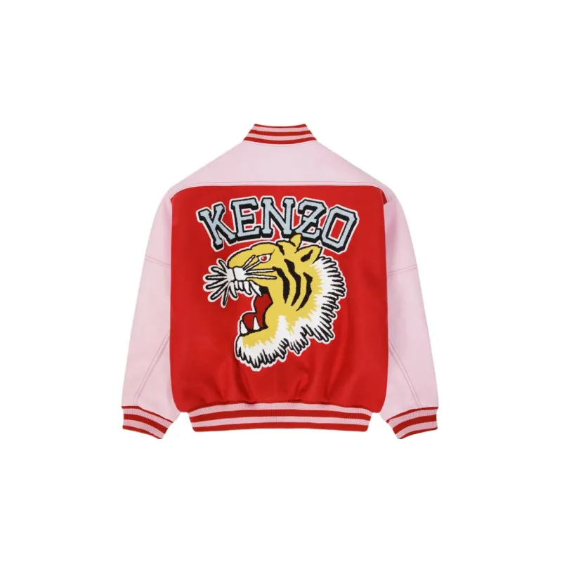 KENZO Tiger Varsity Bomber Jacket 'Medium Red'-1