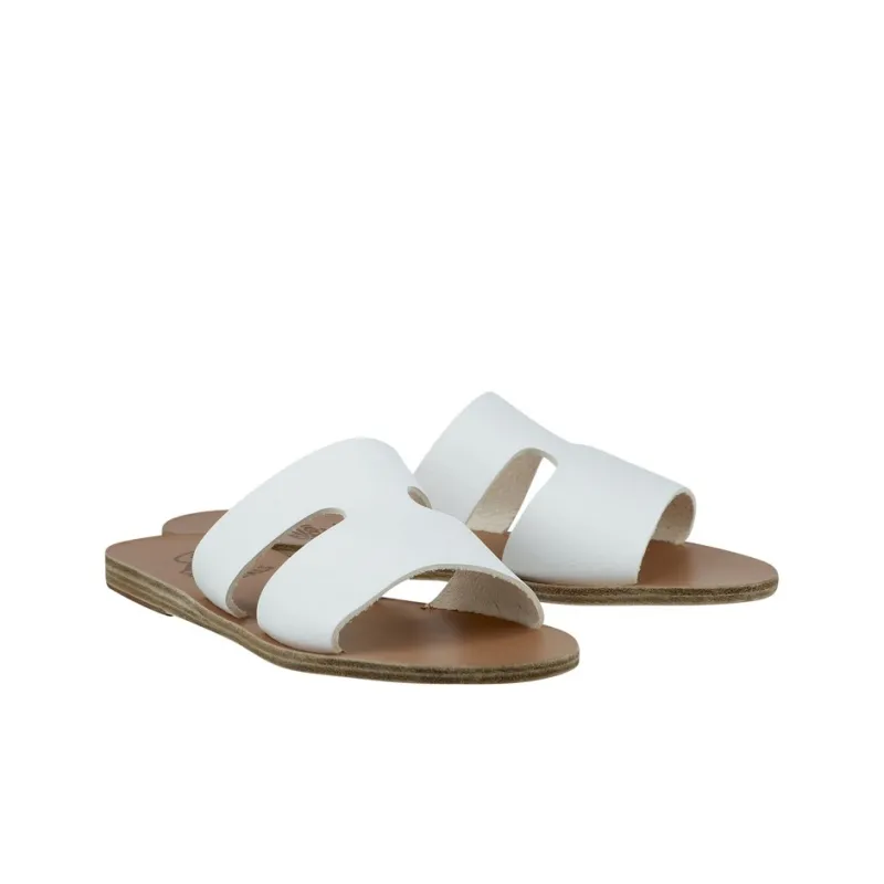 ANCIENT GREEK SANDALS Other Quiet Slide Slippers Women's White-2