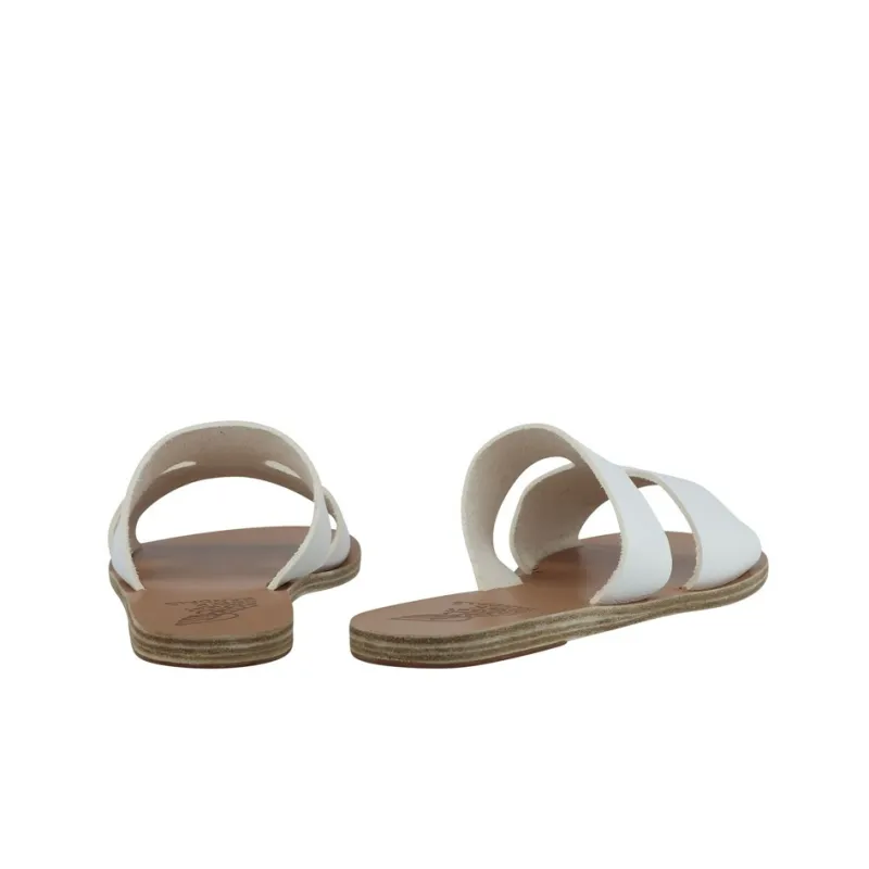 ANCIENT GREEK SANDALS Other Quiet Slide Slippers Women's White-4