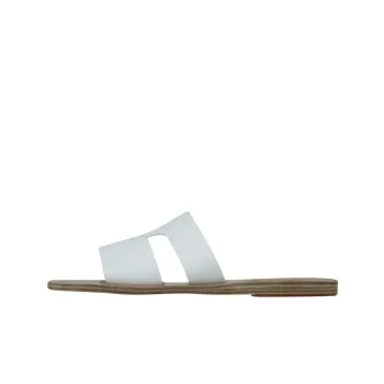 ANCIENT GREEK SANDALS Other Quiet Slide Slippers Women's White