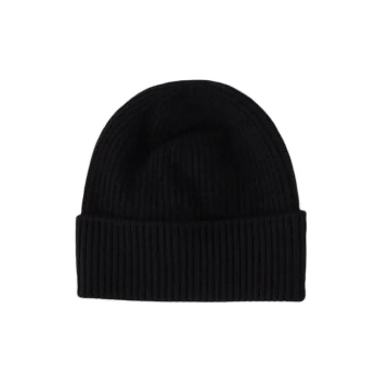 Moncler Logo Patch Turn Up Brim Beanie-1