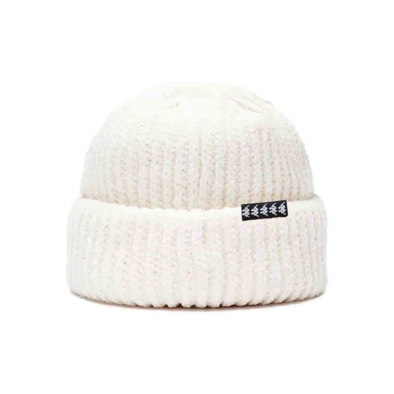 Kappa Beanie Unisex Classic Black/Korean White-1
