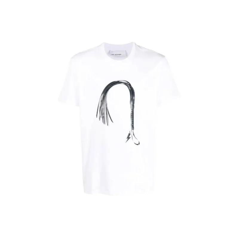 Neil Barrett T Shirts Men White-0