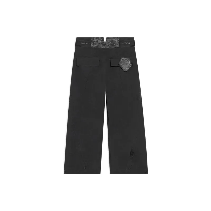 LiNing Casual Pants Unisex Black-1