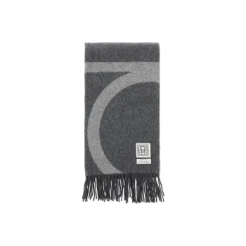 TOTEME Panelled Fringed Scarf