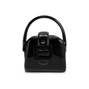 CHARLES&KEITH Patent Leather Lantern Handbag Regular Women's Multicolor