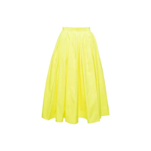 Alexander McQueen Casual Short Skirts Women's Yellow