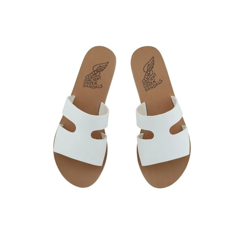 ANCIENT GREEK SANDALS Other Quiet Slide Slippers Women's White-3