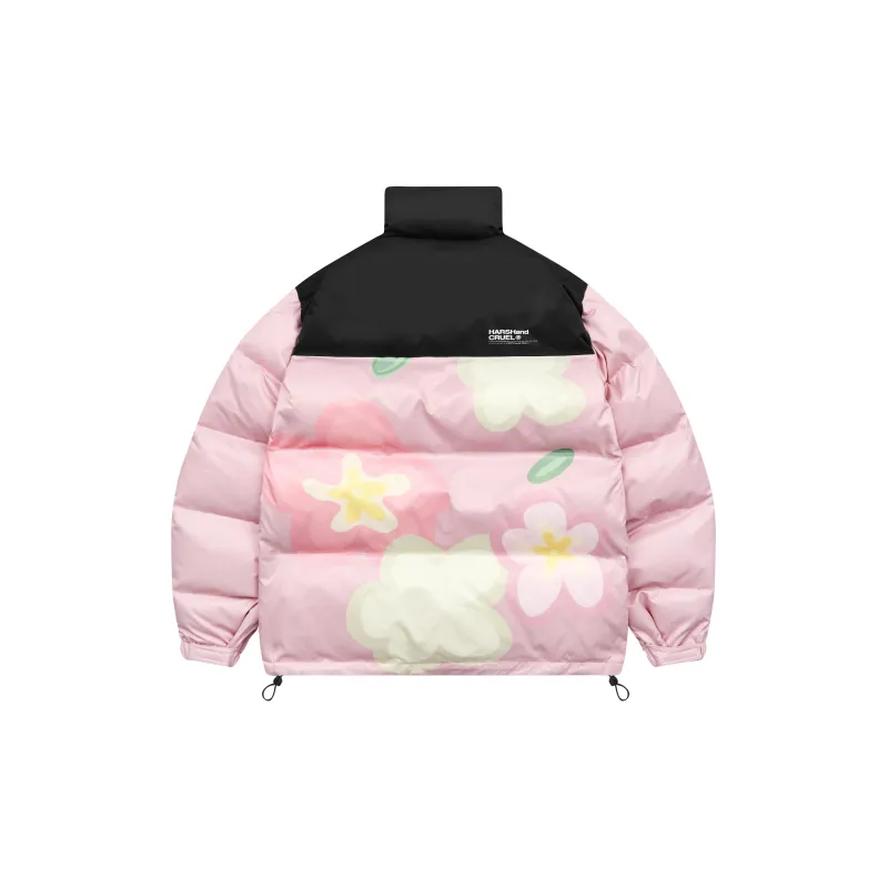 HARSH AND CRUEL Puffer Jacket Unisex Multicolor-7