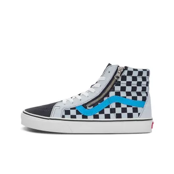 Vans SK8 HI Reissue Side Zip 'BLACK WHITE'