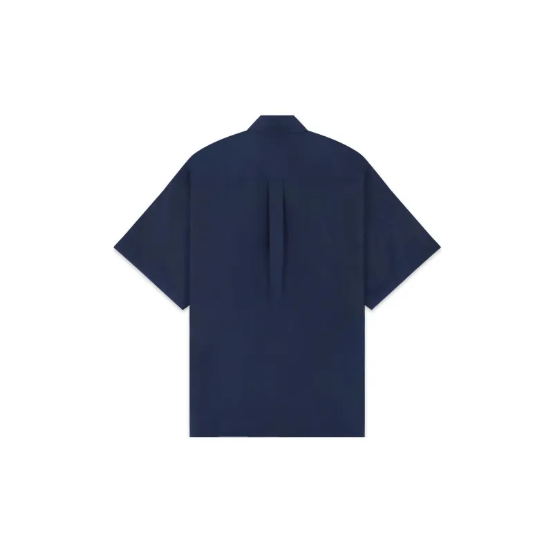 WE11DONE Shirts Unisex Dark Blue-1