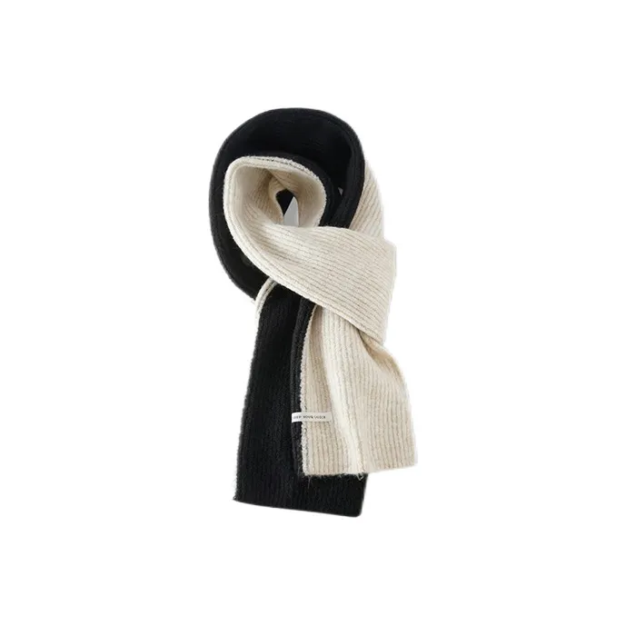 FREE RABBITⅡ Wool Knit Scarves Unisex-2