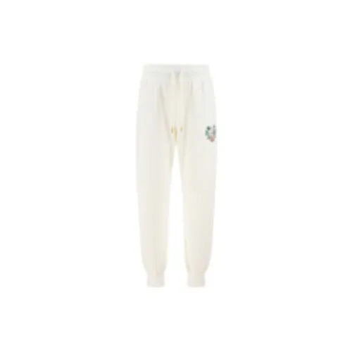 CASABLANCA Knitted Sweatpants Men Off White