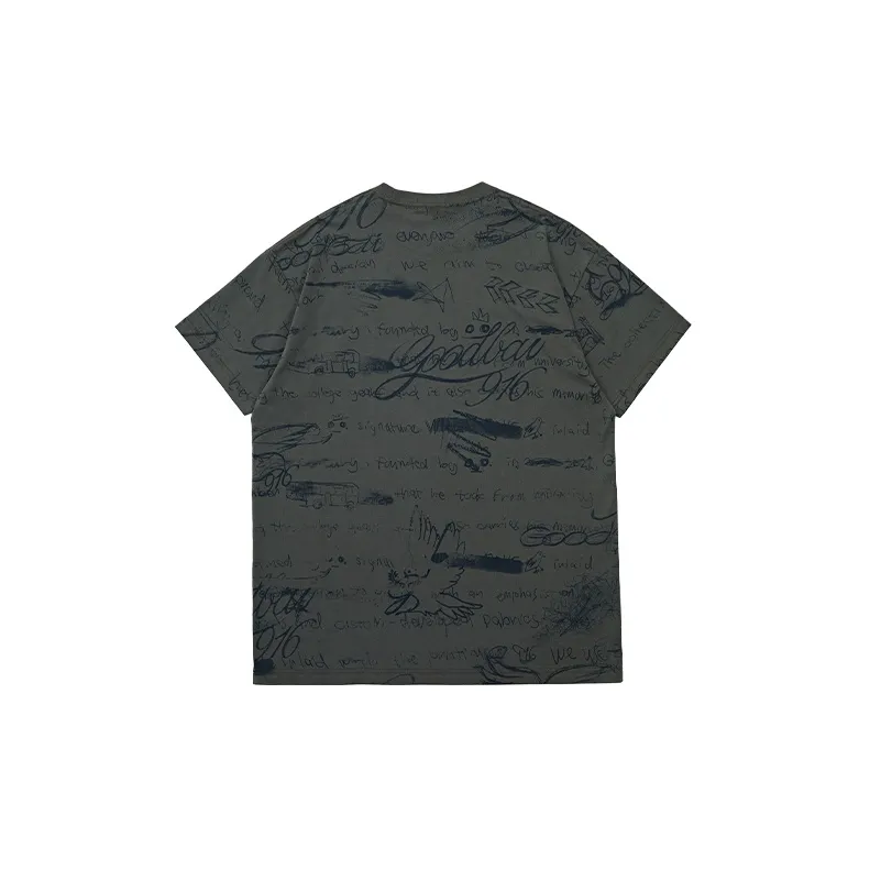 GOOD BAI Drop Shoulder Sleeve T Shirt Unisex-8