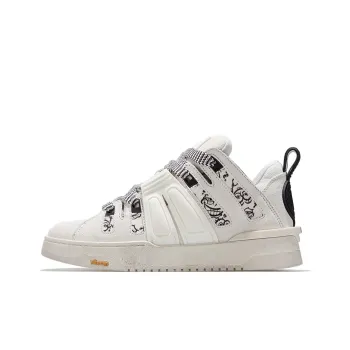 Spongebob Squarepants X Palladium Pallablast Skateboard Shoes Women's Low Top White Black