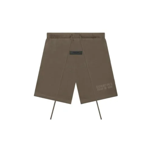 Fear Of God Essentials Casual Shorts Men Wooden Coffee