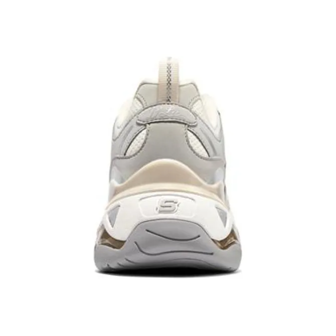 Skechers DLites 3.0 Air Sneakers 'White Grey Beige' Women's-3