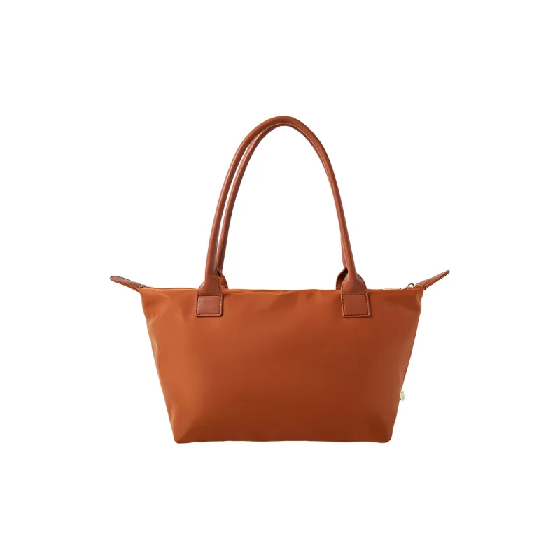Miffy Nylon Tote Bag Shopping Bag Handbag Shoulder Bag Women's White/Brown-9