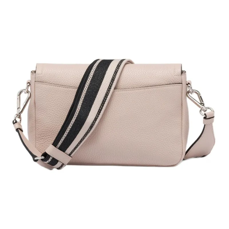 PRADA Leather Shoulder Bag Crossbody Bag Small Size Women's Light Pink-1