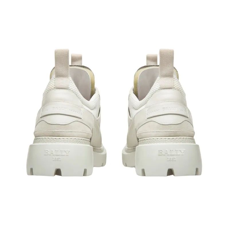BALLY Vailont Low Top Sports Casual Shoes Men's White-2